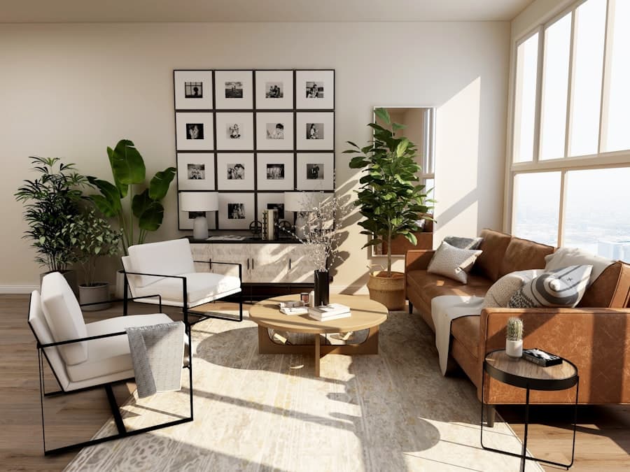 Living de departamento premium